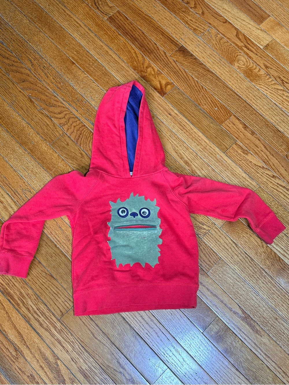 Billybandit kids' monster hoodie